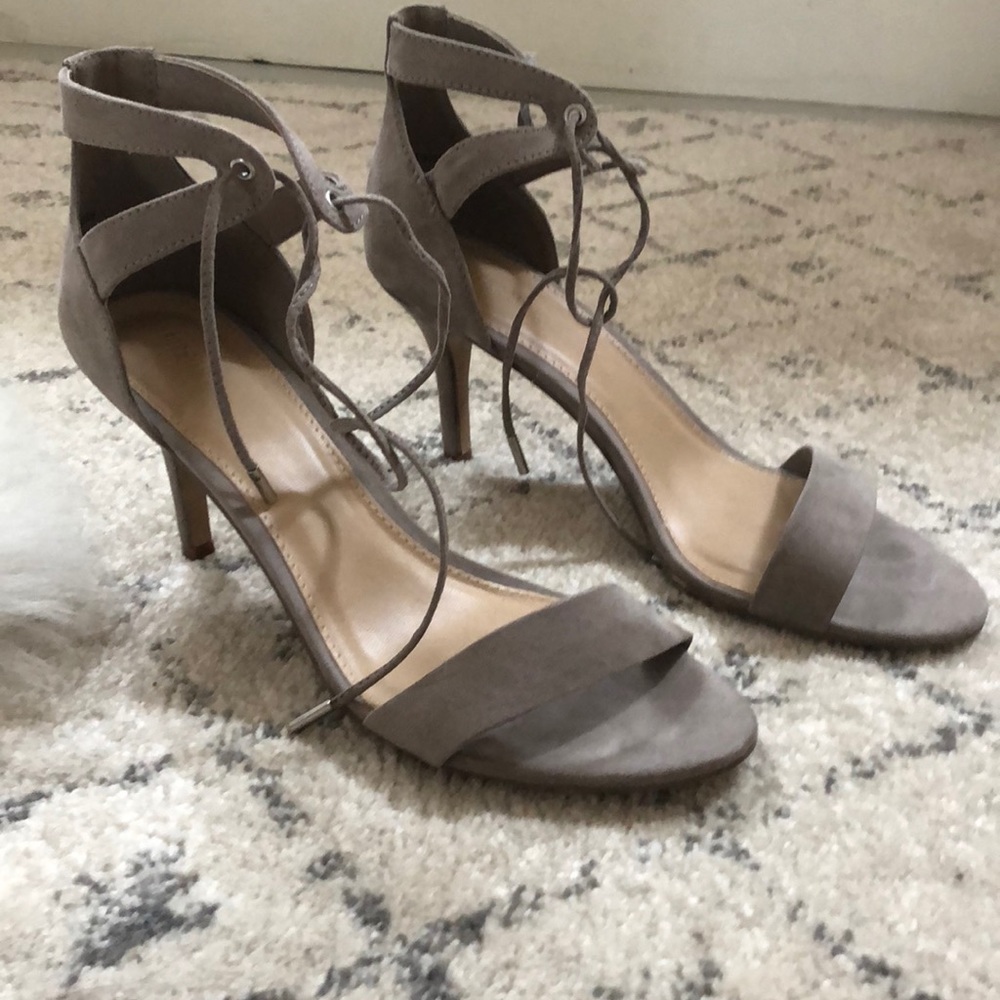 Grey heels